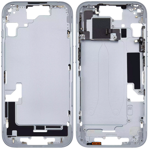Châssis intermédiaire - iPhone 15 - Bleu - Avec composants