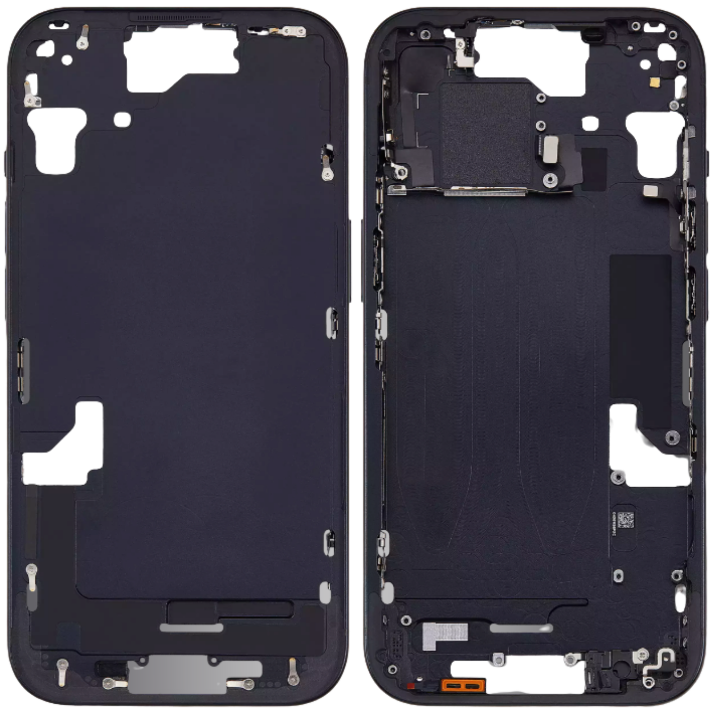 Châssis intermédiaire iPhone 15 Noir | Avec composants