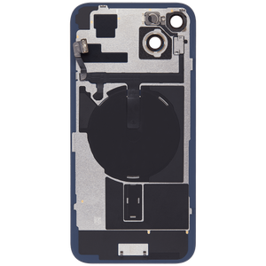 Vitre arrière assemblée - iPhone 15 Plus - Noir - NFC + FLASH (ORIGINAL PULLED GRADE A)