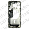 Châssis intermédiaire - iPhone 15 ProMax - Complet avec composants - iPhone 15 Promax Titane Blanc