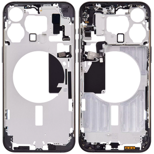 Châssis intermédiaire - iPhone 15 Pro Max - Titane Noir - Avec composants