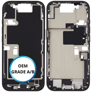 Châssis intermédiaire - iPhone 16 Pro - Titane Noir | Avec composants (ORIGINAL GRADE A/B)