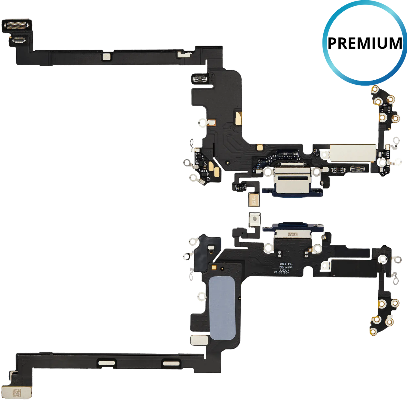 PREMIUM - Dock connecteur de charge - iPhone 17 Pro - Bleu Intense