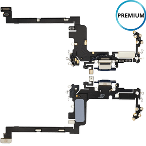 PREMIUM - Dock connecteur de charge - iPhone 17 Pro - Bleu Intense