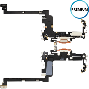 PREMIUM - Dock connecteur de charge - iPhone 17 Pro - Orange Cosmique