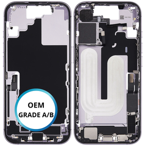 Châssis intermédiaire - iPhone 17 - Violet/Lavande | Complet avec composants (ORIGINAL GRADE A/B)