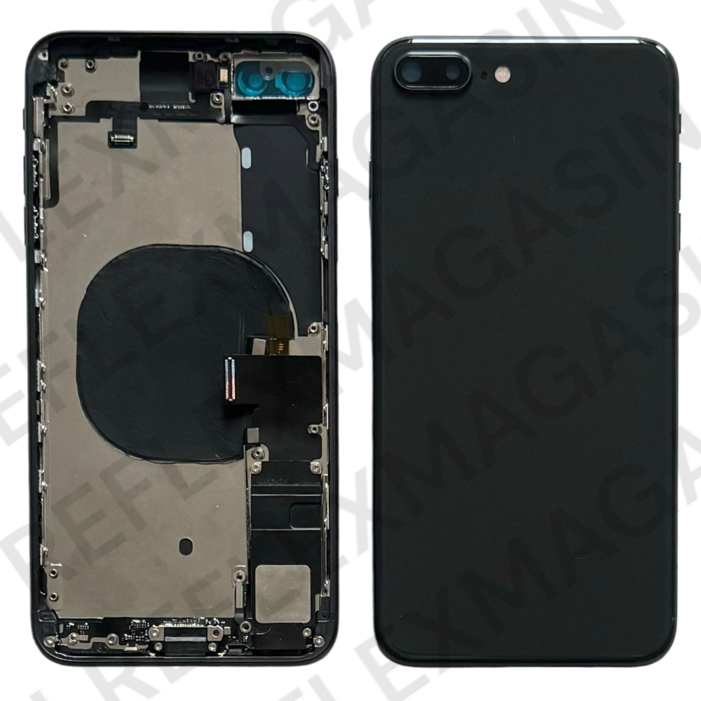 Châssis arrière - iPhone 8 Plus - Pré-monté avec composants