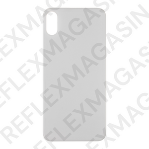 Vitre arrière iPhone X – Version Big Hole (grand trou caméra) – Adhésif