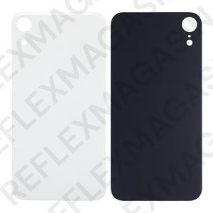 Vitre arrière iPhone XR – Version Big Hole (grand trou caméra) – Adhésif