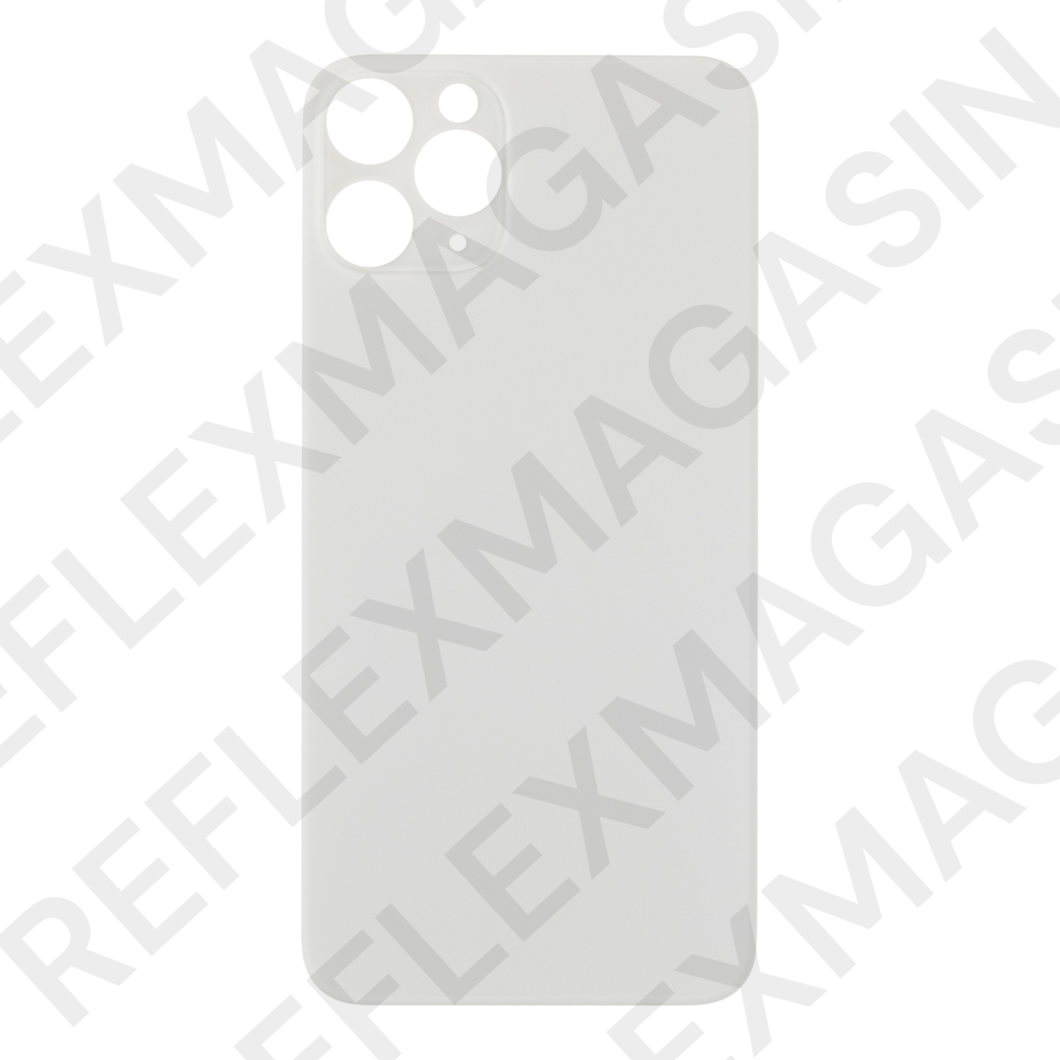 Vitre arrière iPhone 11 Pro – Version Big Hole (grand trou caméra) – Adhésif