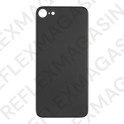 Vitre arrière iPhone 8 – Version Big Hole (grand trou caméra) – Adhésif