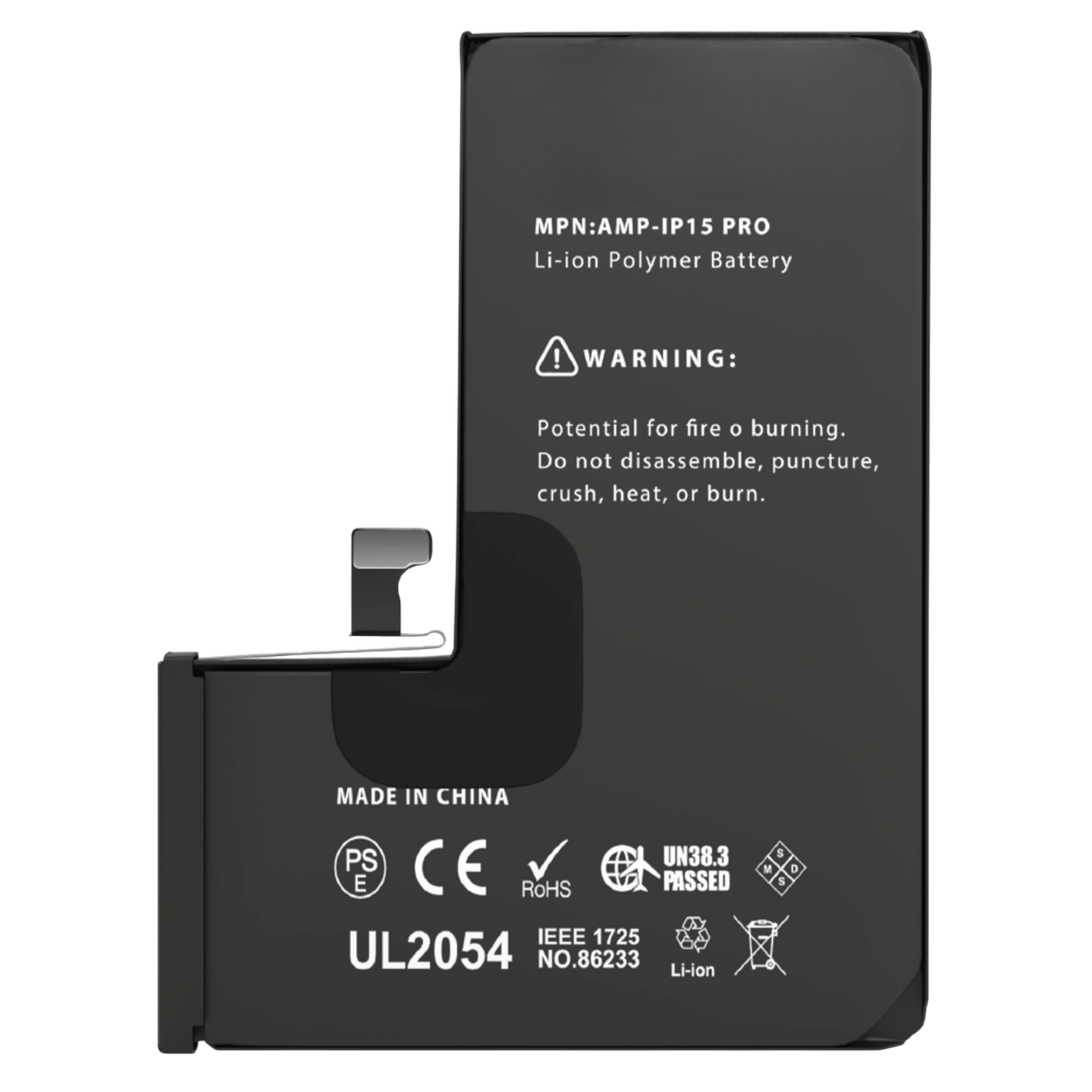 Batterie iPhone 15 Pro - Adhésif