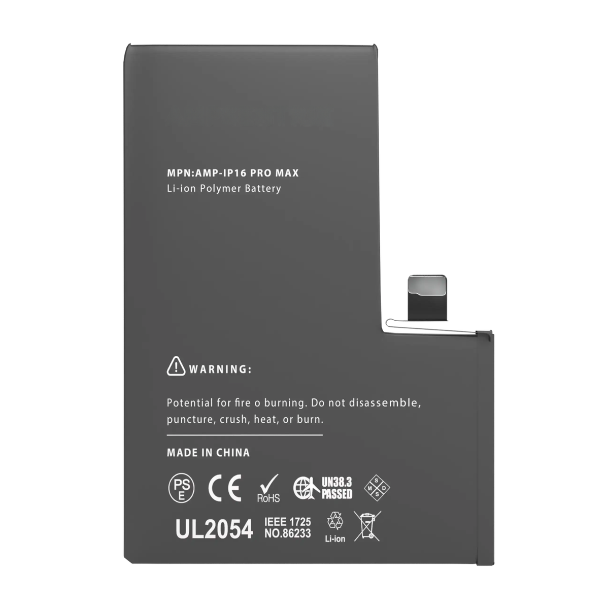 Batterie iPhone 16 Pro Max - Adhésif