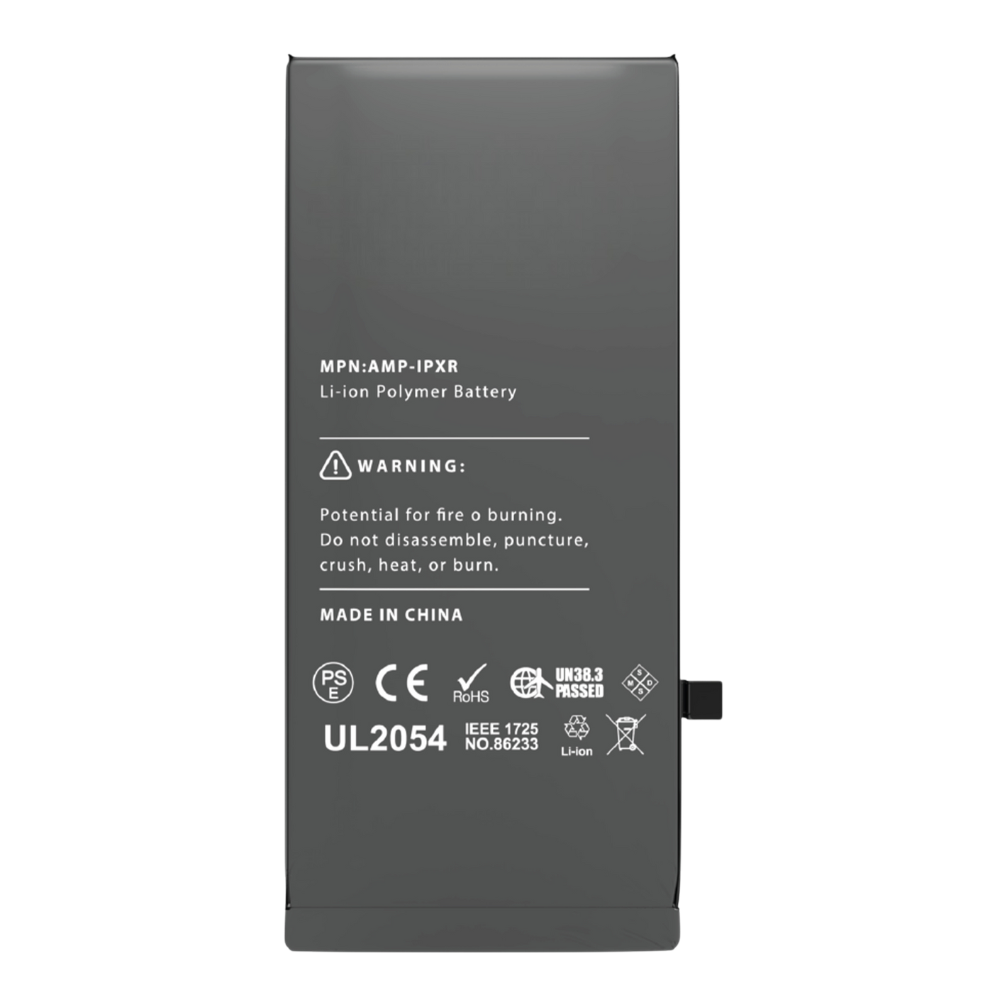 Batterie iPhone XR - Adhésif