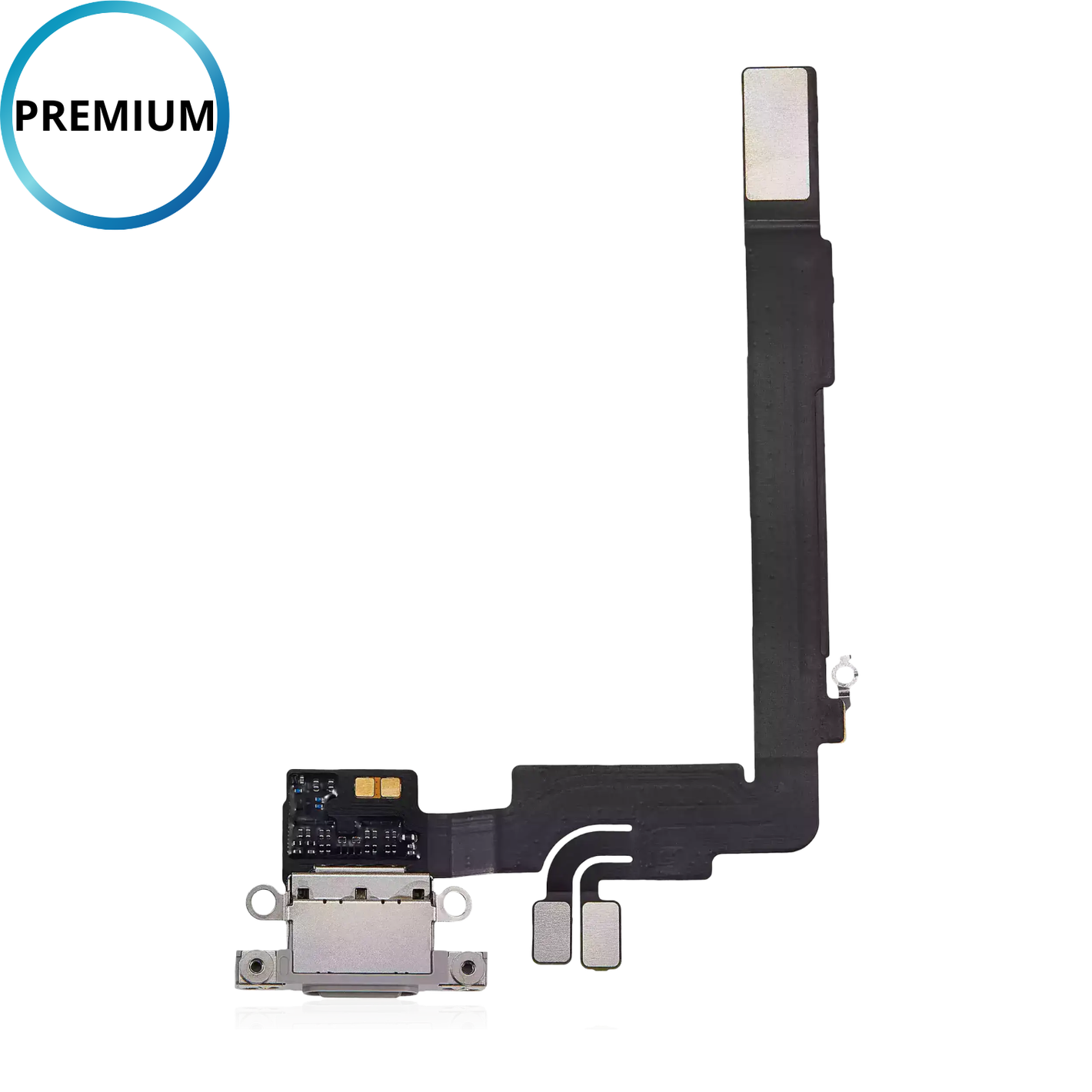 PREMIUM - Dock connecteur de charge - iPhone 16 Pro Max | Titane Blanc
