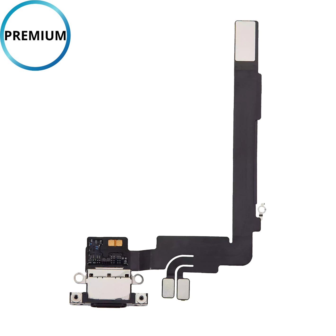 PREMIUM - Dock connecteur de charge - iPhone 16 Pro Max | Titane Noir