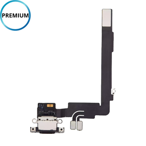 PREMIUM - Dock connecteur de charge - iPhone 16 Pro Max | Titane Noir