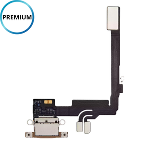 PREMIUM - Dock connecteur de charge - iPhone 16 Pro | Titane Sable (Gold)