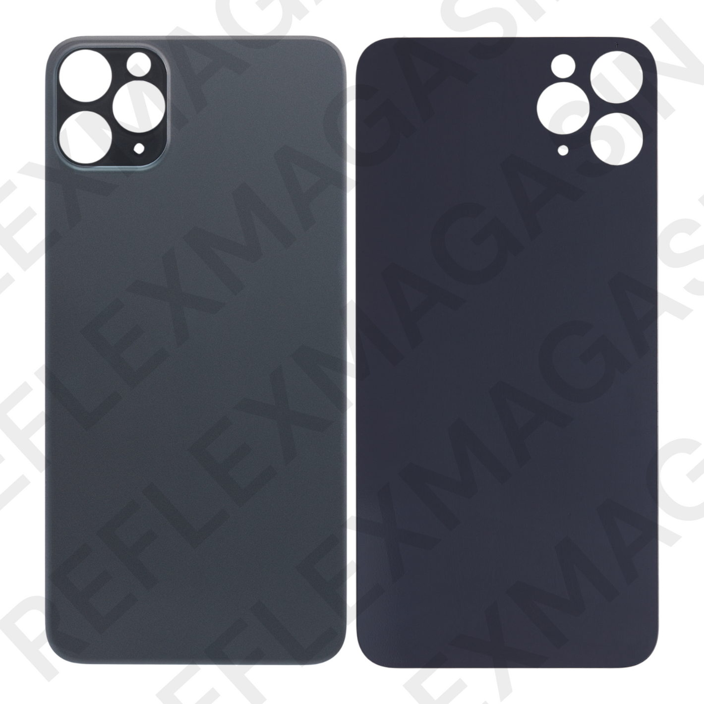 Vitre arrière iPhone 11 ProMax – Version Big Hole (grand trou caméra) – Adhésif