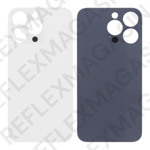 Vitre arrière iPhone 13 Pro – Version Big Hole (grand trou caméra) – Adhésif