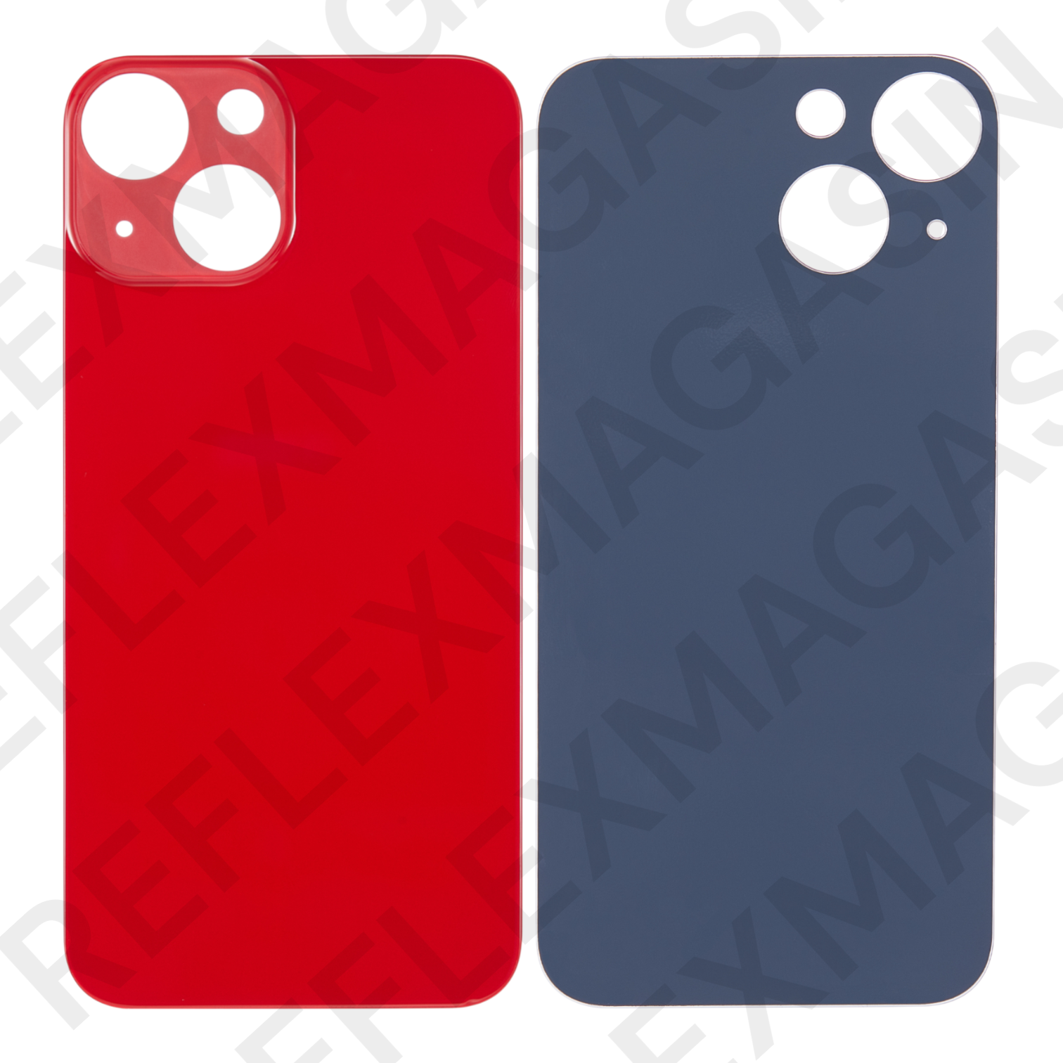 Vitre arrière iPhone 13 Mini – Version Big Hole (grand trou caméra) – Adhésif