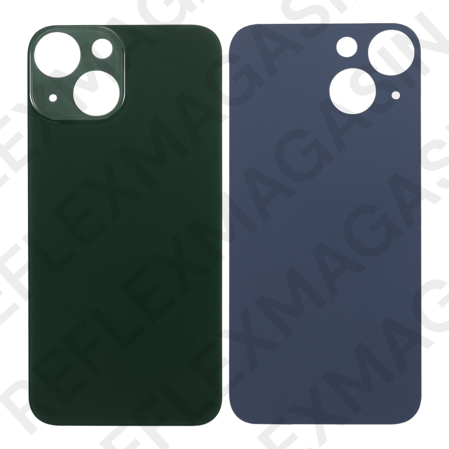 Vitre arrière iPhone 13 Mini – Version Big Hole (grand trou caméra) – Adhésif