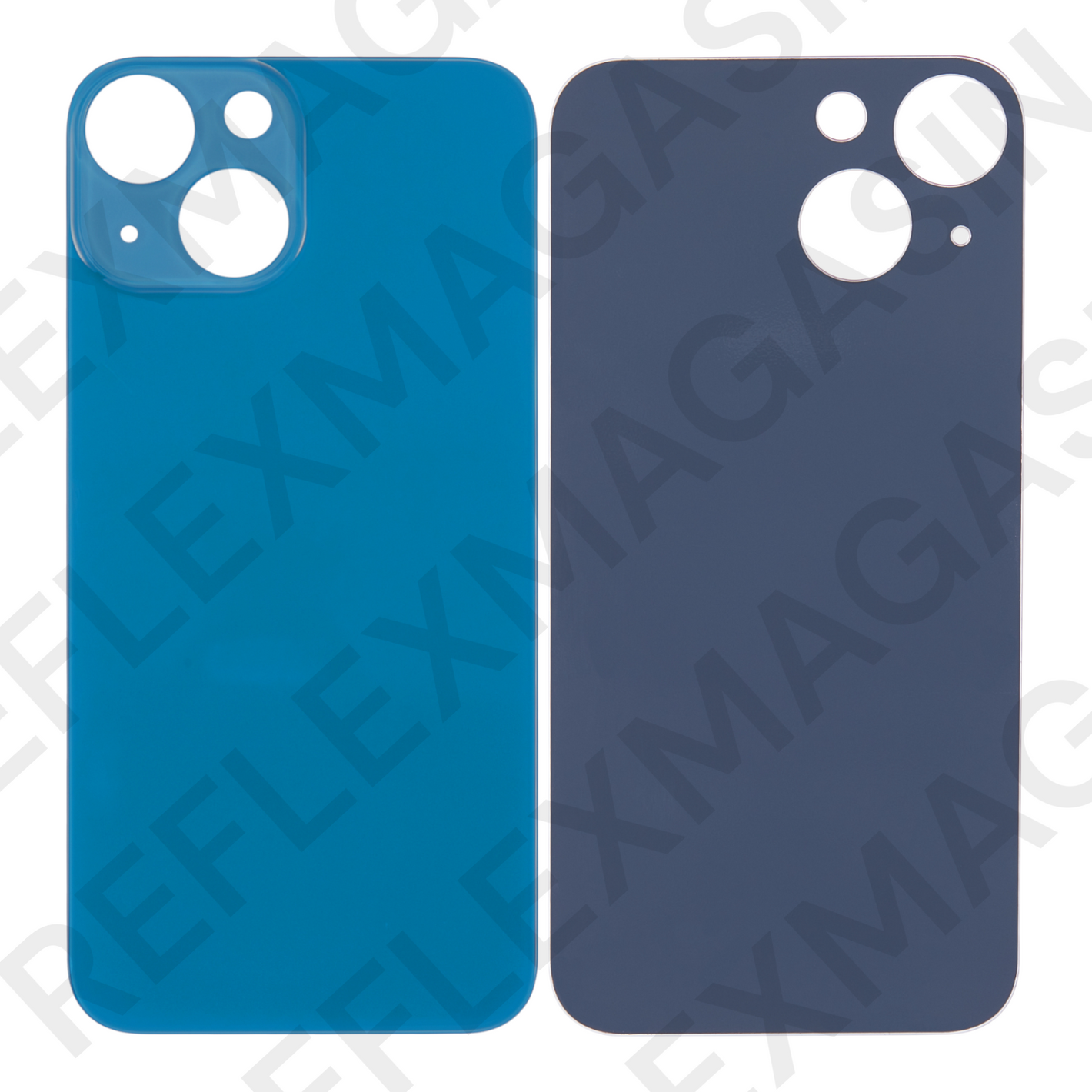 Vitre arrière iPhone 13 Mini – Version Big Hole (grand trou caméra) – Adhésif