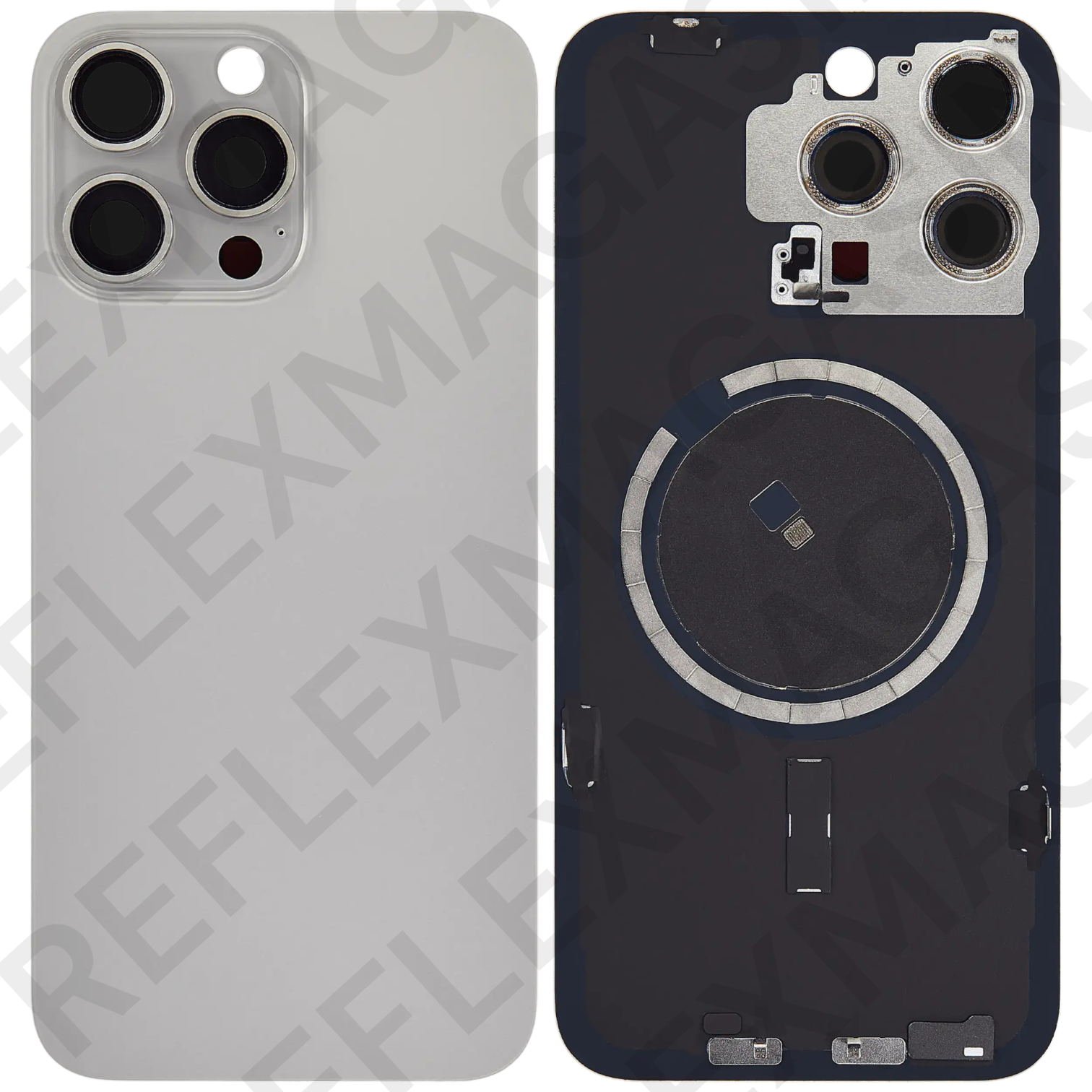 Vitre arrière assemblée - iPhone 15 ProMax