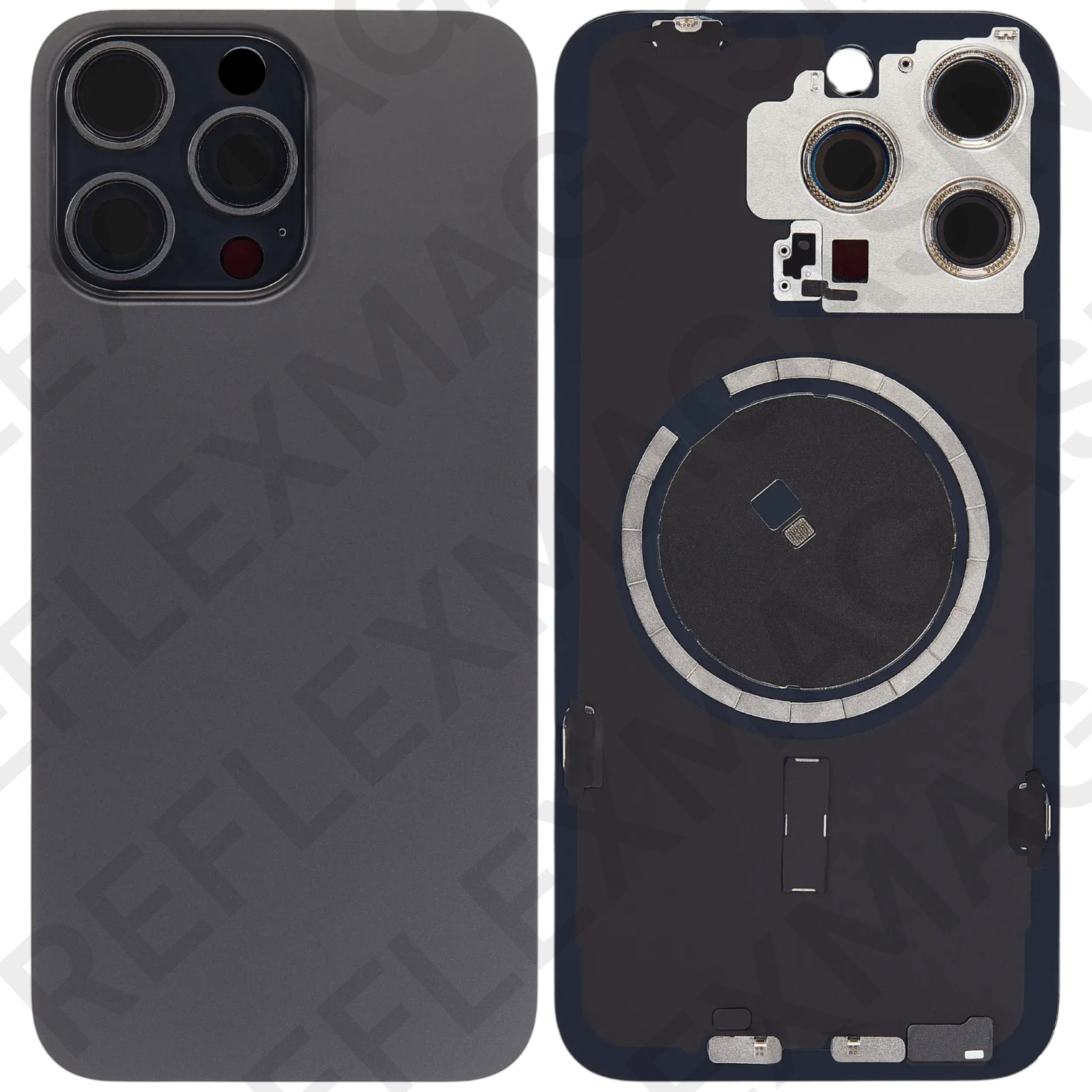 Vitre arrière assemblée - iPhone 15 ProMax