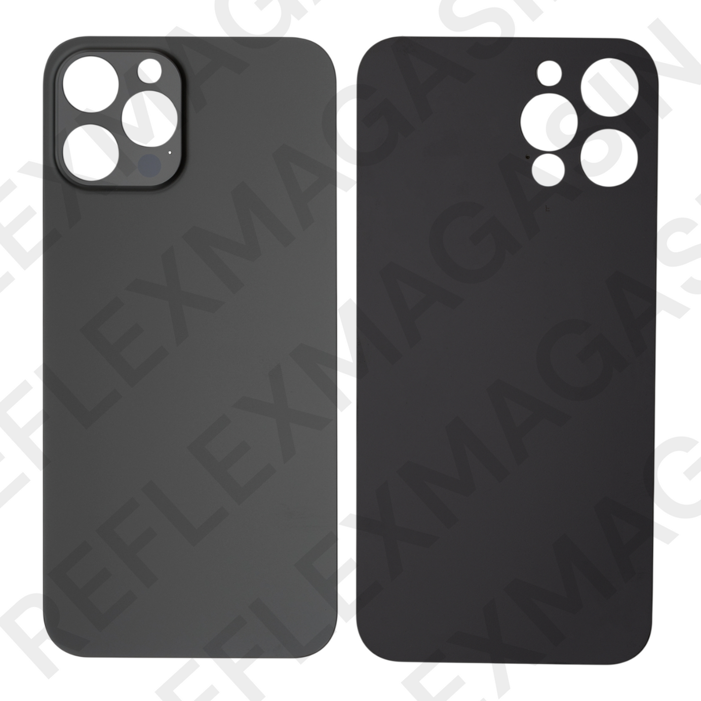 Vitre arrière iPhone 12 ProMax – Version Big Hole (grand trou caméra) – Adhésif