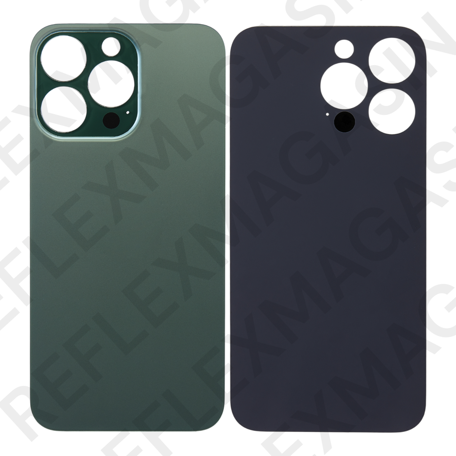 Vitre arrière iPhone 13 Pro – Version Big Hole (grand trou caméra) – Adhésif