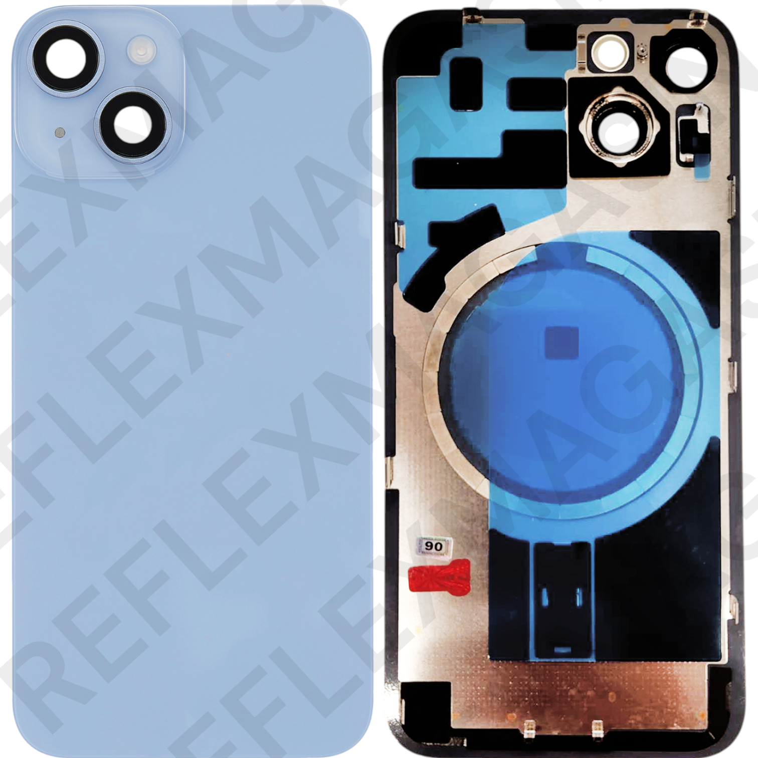 Vitre arrière assemblée - iPhone 14