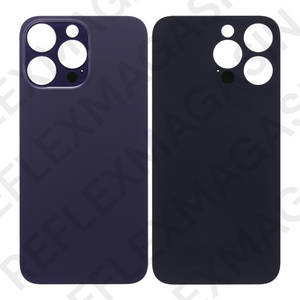 Vitre arrière iPhone 14 Pro – Version Big Hole (grand trou caméra) – Adhésif