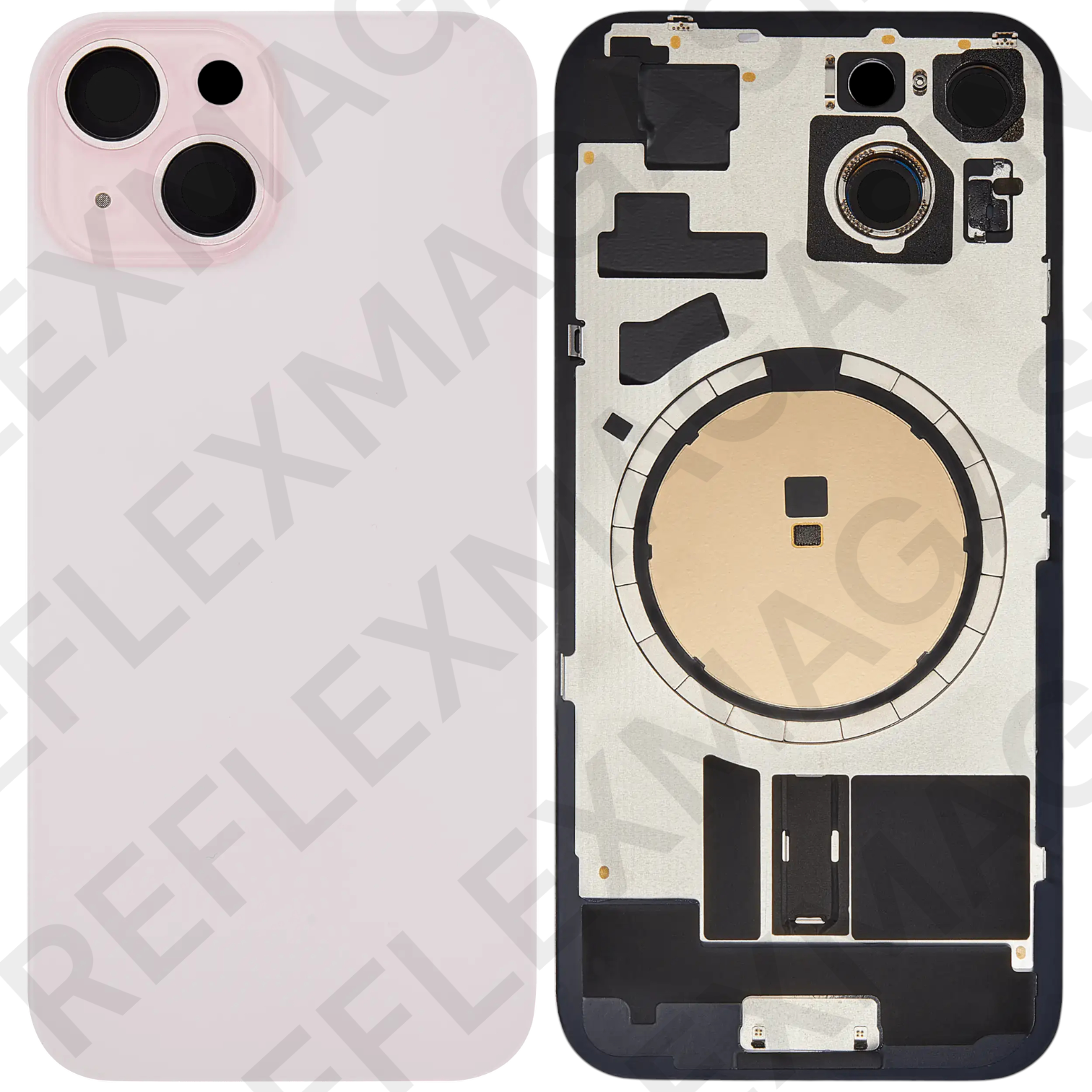 Vitre arrière assemblée - iPhone 15