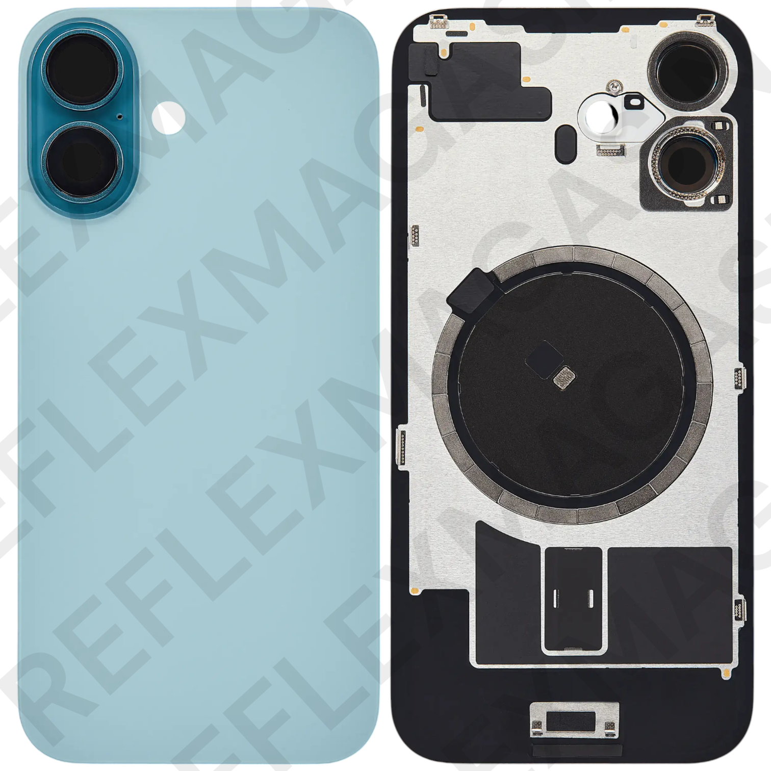 Vitre arrière assemblée - iPhone 16