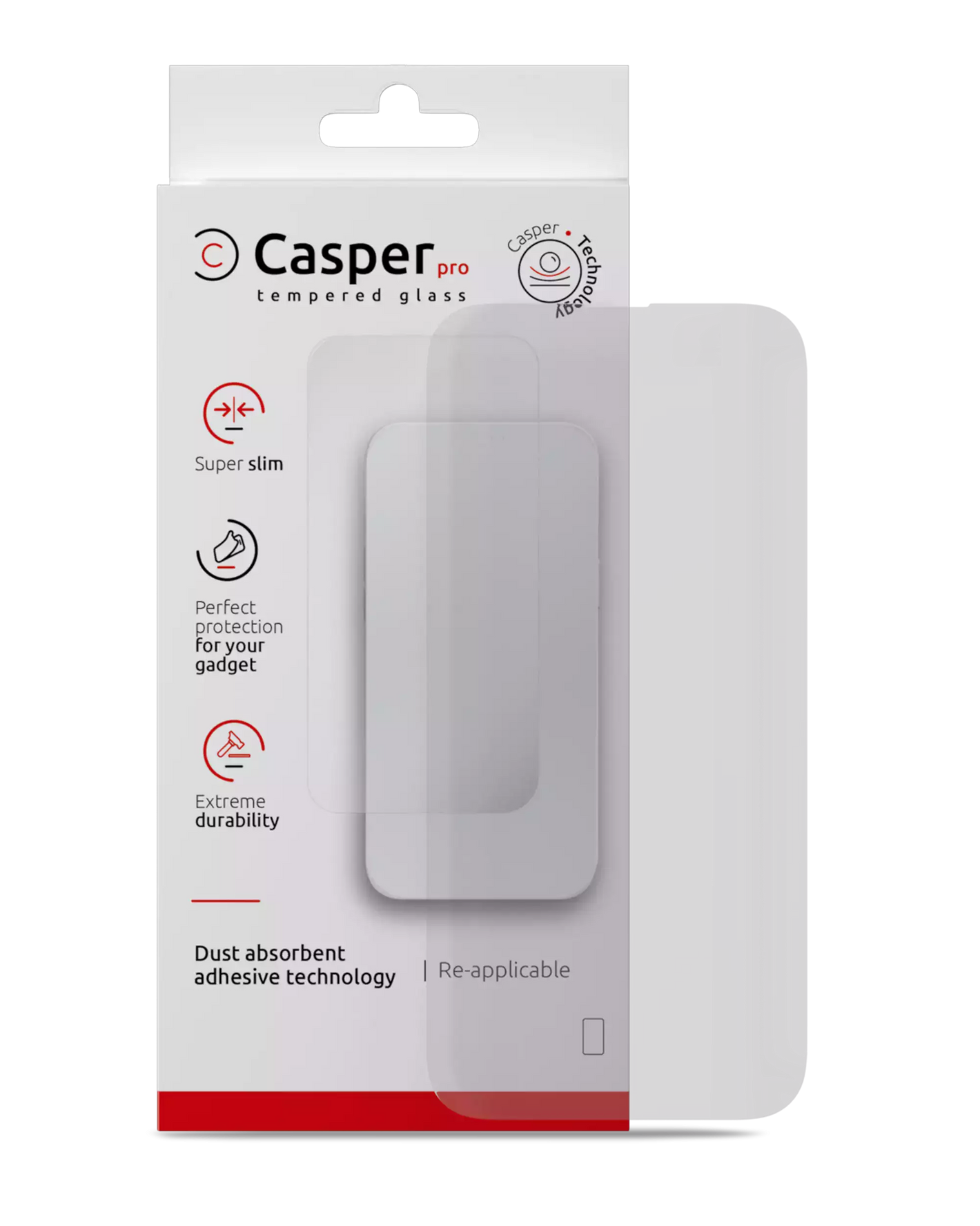 Verre trempé - iPhone 16 Pro / 17 / 17 Pro - Mat - Avec packaging unitaire