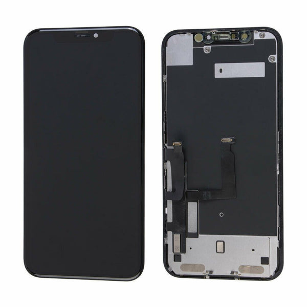 Ecran LCD + Vitre Tactile noir iPhone XR (INTUITION By COLORMAX) - CARON  Informatique - Calais